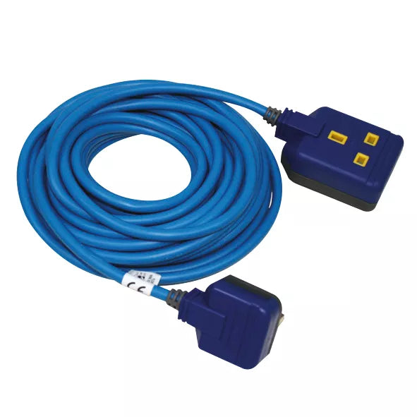 MASTERPLUG 13A 1-GANG UNSWITCHED EXTENSION LEAD 10M