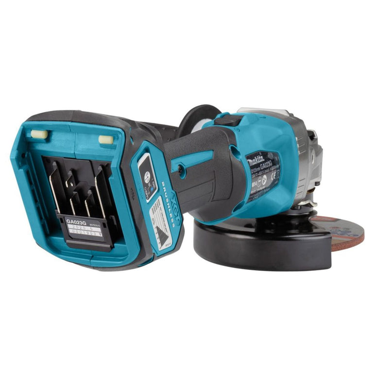 Makita GA023GZ01 40v XGT Max 125mm Brushless Angle Grinder Body Only With Carry Case