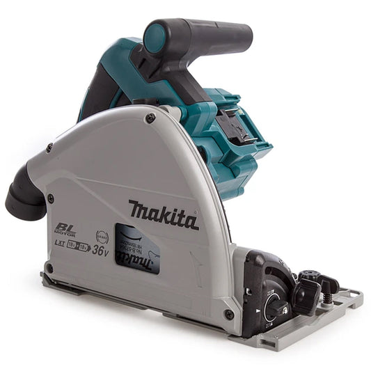 Makita DSP600ZJ 36V LXT Brushless 165mm Plunge Saw Body With Makpac Case