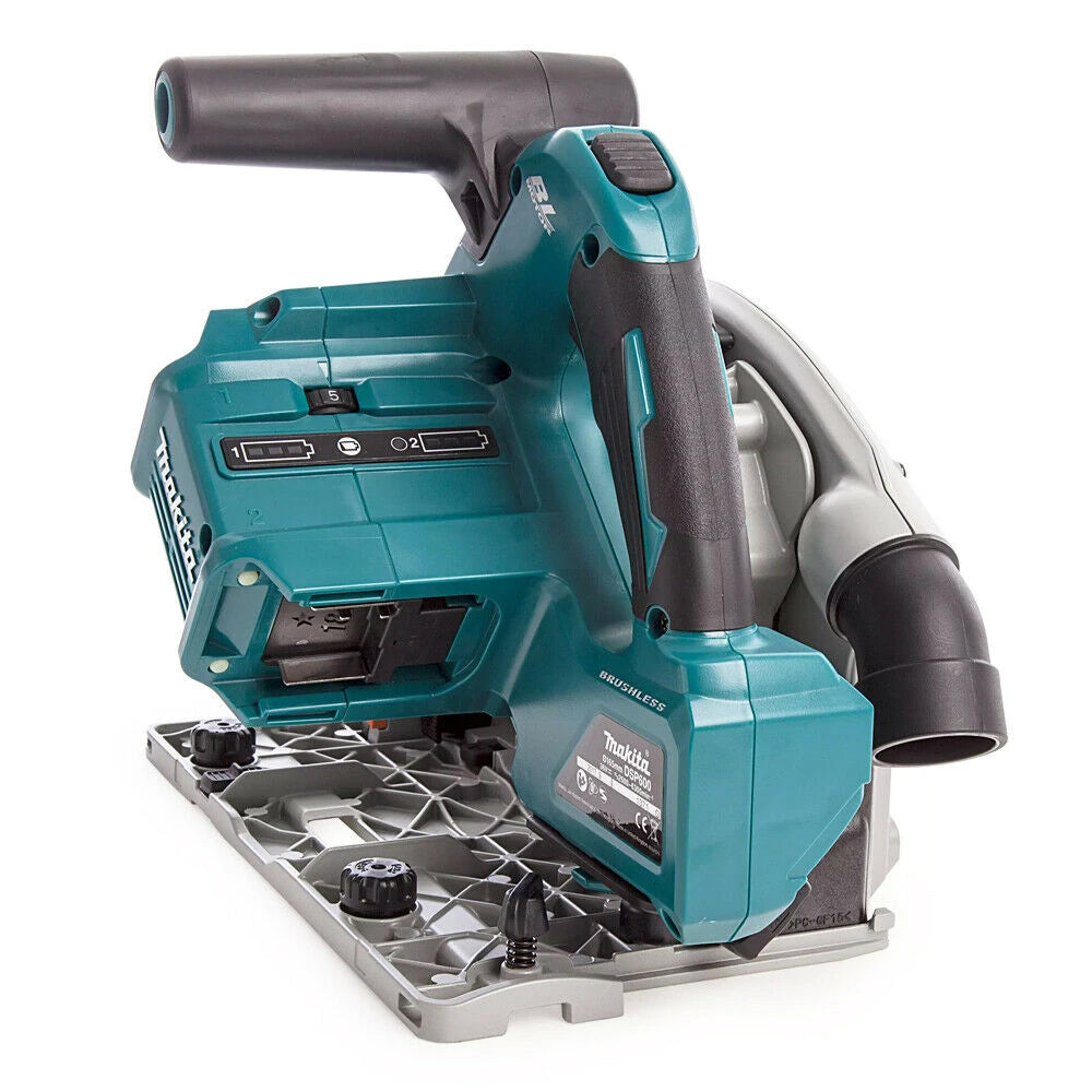 Makita DSP600ZJ 36V LXT Brushless 165mm Plunge Saw Body With Makpac Case