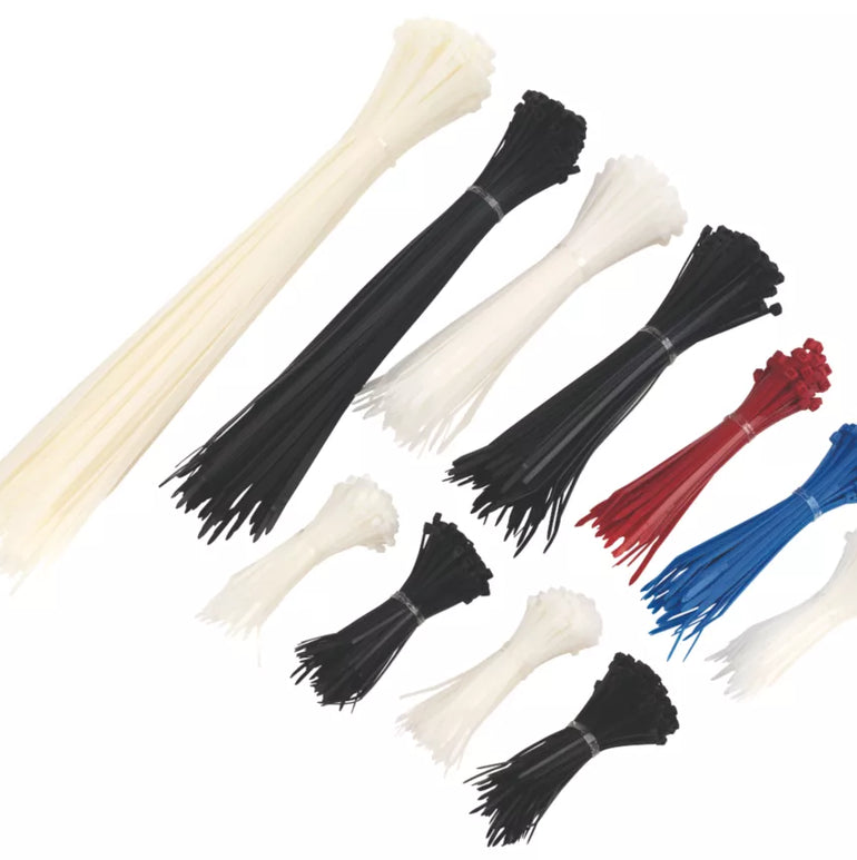 ASSORTED CABLE TIES 1000 PACK