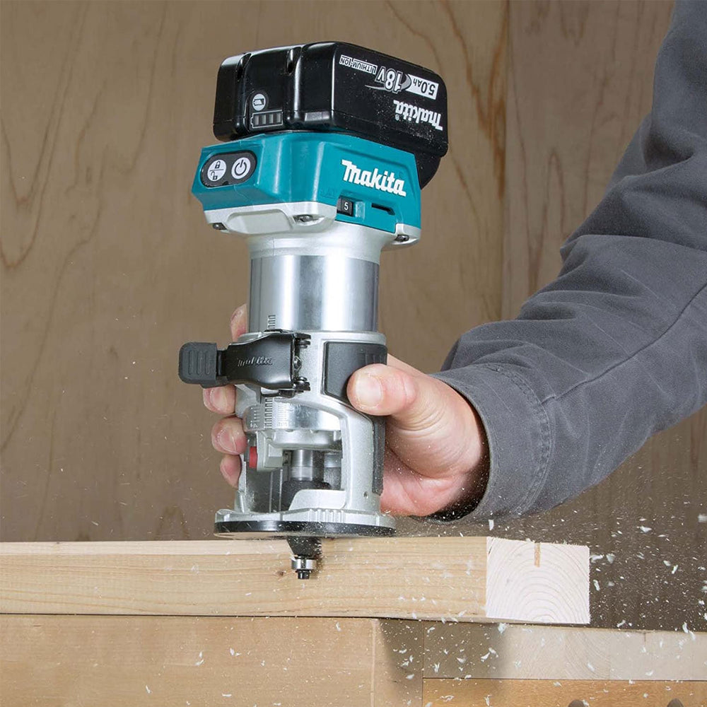 Makita DRT50Z 18V LXT Cordless Brushless Router Trimmer Body Only