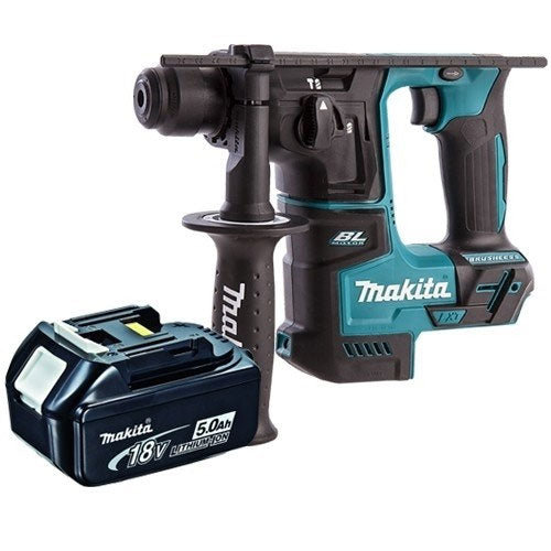 Makita DHR171Z 18V 17mm Brushless SDS+ Rotary Hammer With 5.0Ah Battery