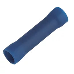 INSULATED BLUE 1.5-2.5MM² CRIMP BUTTS 100 PACK (47402)