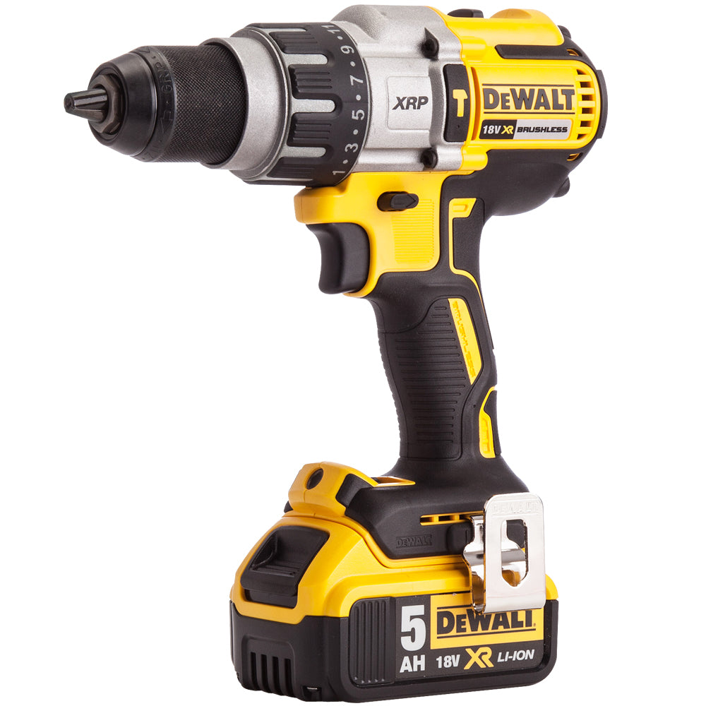 Dewalt DCK276P2 18V Brushless Twin Kit with 2 x 5.0Ah Battery Charger & Toughsystem Box