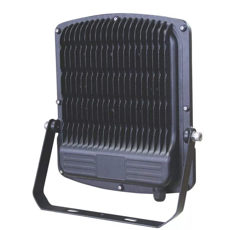 BRACKENHEATH REX OUTDOOR LED INDUSTRIAL FLOODLIGHT BLACK 100W 9000LM