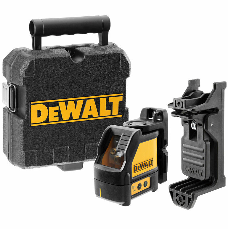 Dewalt DW088CG Green Beam Cross Line Laser With Carry Case