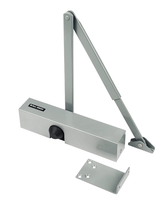 BRITON 2003V OVERHEAD DOOR CLOSER SILVER