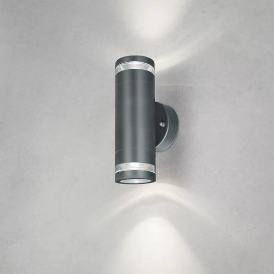 4LITE MARINUS OUTDOOR IP44 UP/DOWN WALL LIGHT ANTHRACITE (481RR)