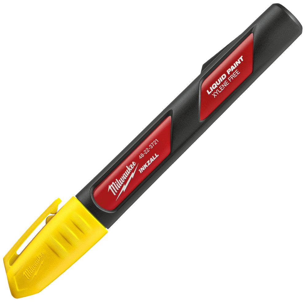 Milwaukee INKZAL Yellow Paint Marker 48223721