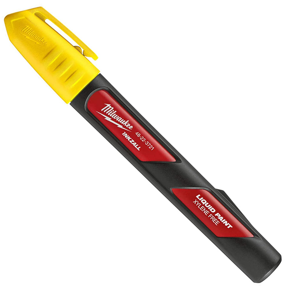 Milwaukee INKZAL Yellow Paint Marker 48223721