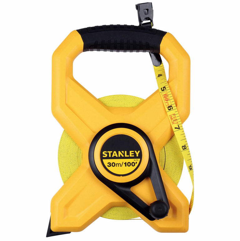 Stanley 2-34-791 Open Reel Fibreglass Tape 30m/100ft (W-13mm)STA234791