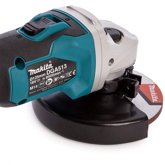 Makita DGA513Z 18V LXT Brushless 125mm Angle Grinder Body Only