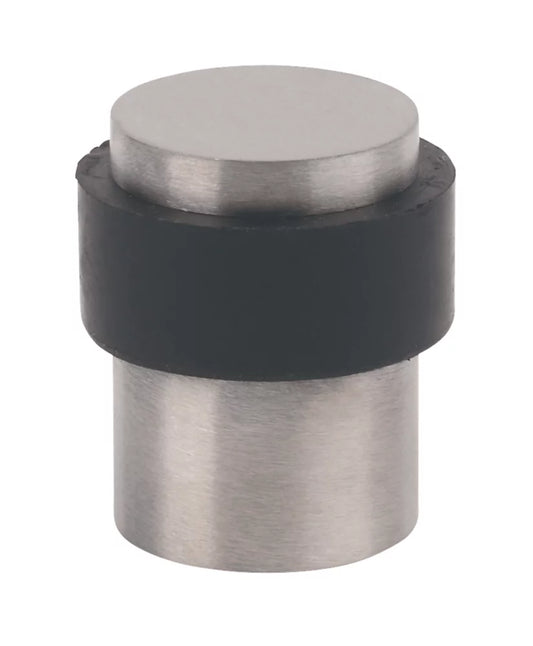 ECLIPSE ROUND DOOR STOP 30 X 41MM SATIN STAINLESS STEEL