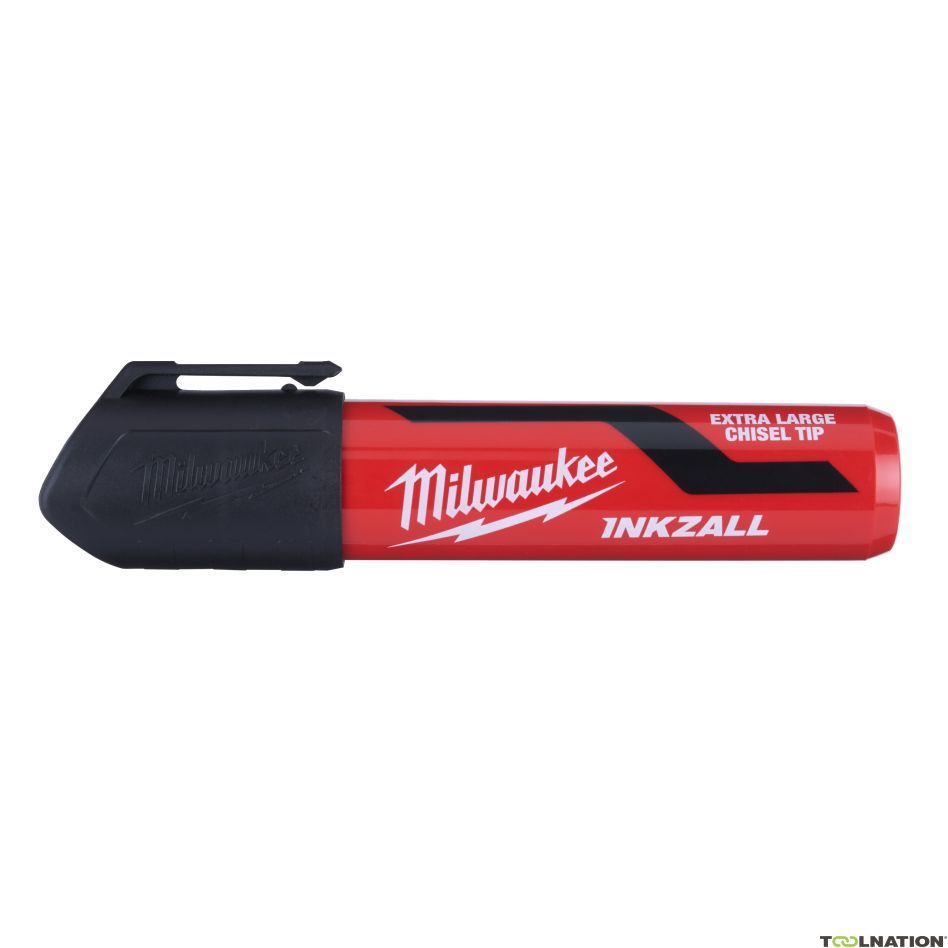 Milwaukee 4932471558 INKZALL XL Chisel Tip Marker Black