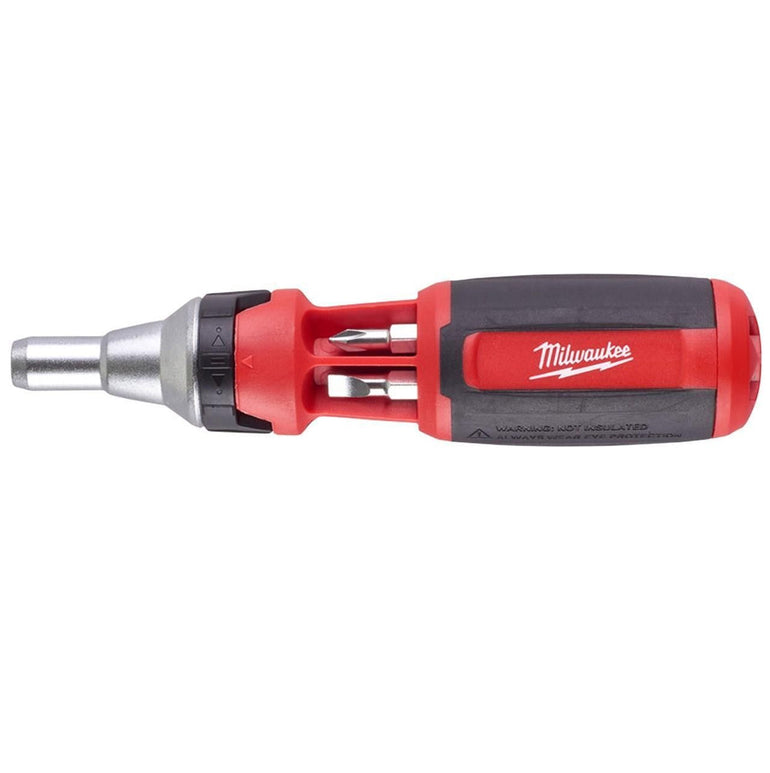 Milwaukee 9-In-1 Ratchet Multi-Bit Screwdriver Universal 4932471598