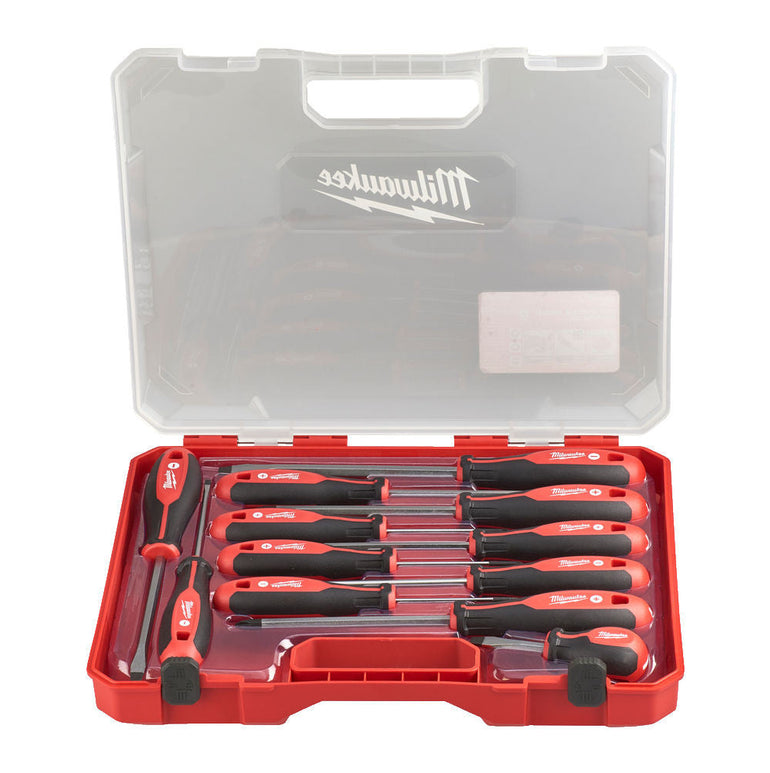 Milwaukee Tri-Lobe Screwdriver 12 Piece Set SL/PZ/PH 4932472003