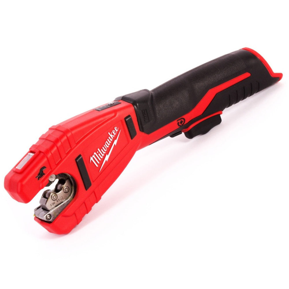 Milwaukee C12PC-0 12V Compact Pipe Cutter with 1 x 2.0Ah Battery Charger & Bag