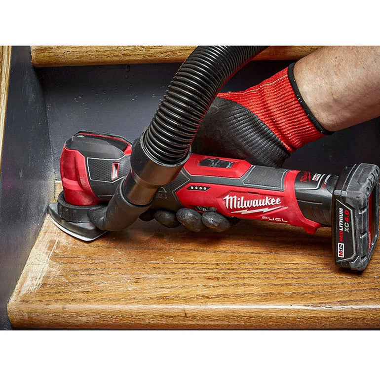 Milwaukee M12FMT-0 12V Brushless Multi Tool with 39 Piece Accessories Set