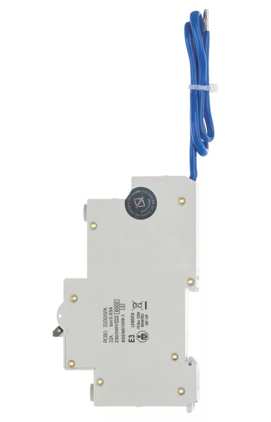 LEWDEN 32A 30MA SP TYPE B RCBO (495HM)