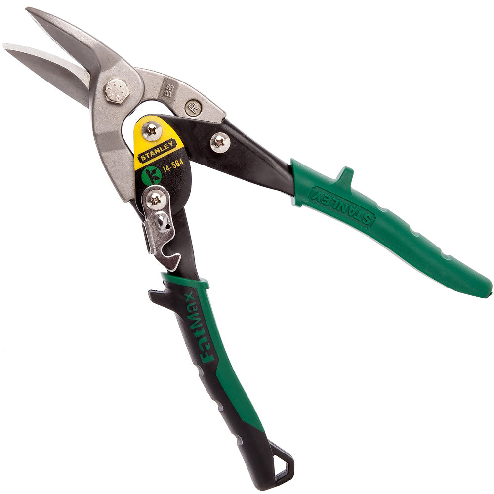 Stanley 2-14-564 Green Aviation Snip Right Cut 250mm/10" STA214564