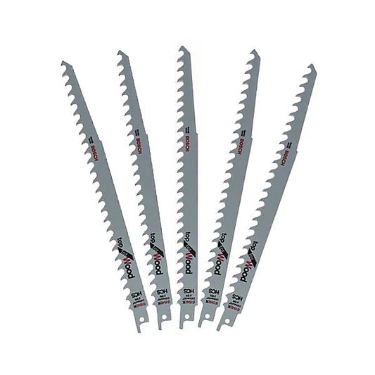 Bosch 240mm Reciprocating Sabre Saw Blades S1542K Pack of 5