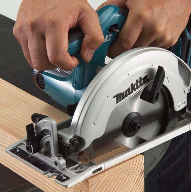 Makita MT1180TJ 18V 165mm Circular Saw + 82mm Planer Twin Pack with 2 x 5.0Ah Batteries & Charger in Case