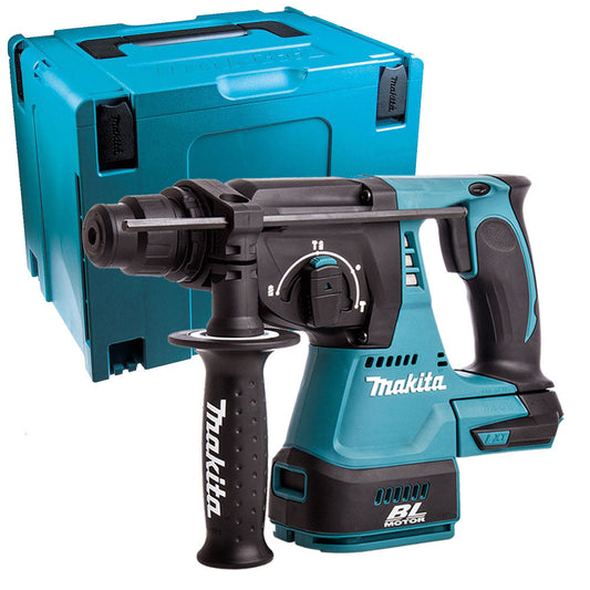 Makita DHR242Z 18v Brushless SDS+ Hammer With Mak Case Type 4 + Inlay