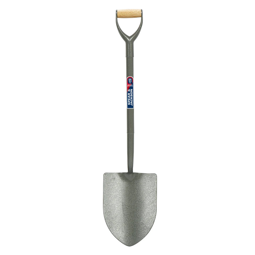 Spear & Jackson 2001AD Tubular Steel Round Mouth Shovel