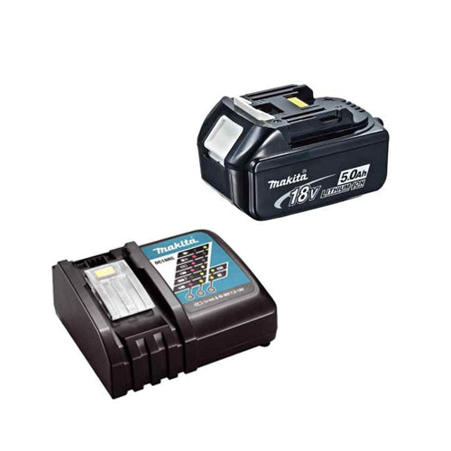 Makita BL1850 18v 5.0Ah Li-ion LXT Genuine Battery And Charger