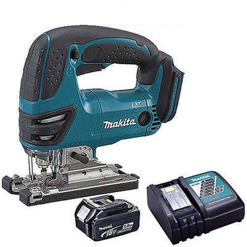 Makita DJV180Z 18V LXT Li-ion Jigsaw with 1 x 5.0Ah Battery & Charger