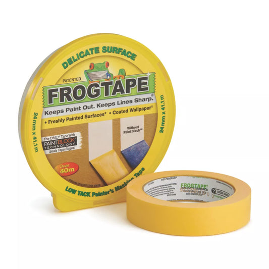 FROGTAPE PAINTERS DELICATE SURFACE MASKING TAPE 41M X 24MM