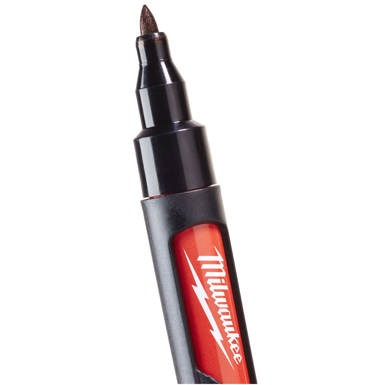 Milwaukee  INKZALL Jobsite Fine Point Black Marker With Stylus 48223101