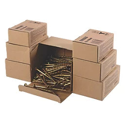 TURBOGOLD PZ DOUBLE-COUNTERSUNK WOOD SCREWS 1000 PIECES