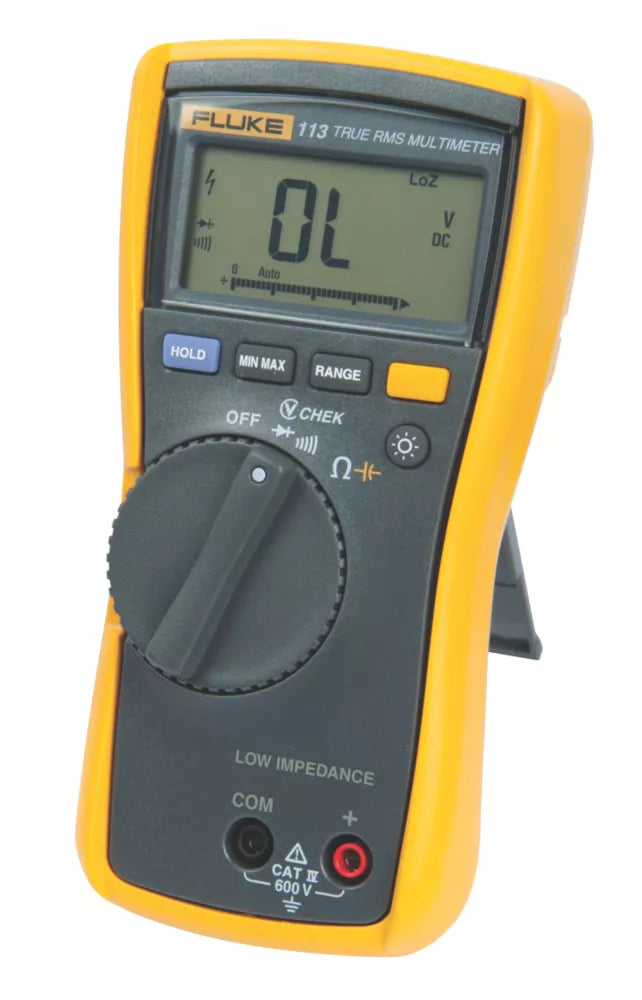 FLUKE 113 AC/DC DIGITAL MULTIMETER 600V