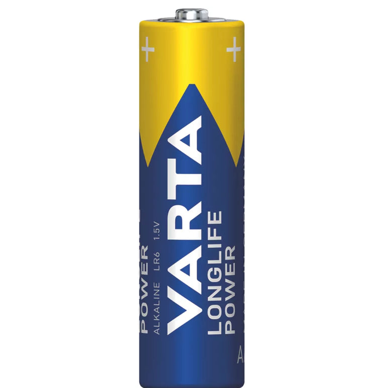 VARTA LONGLIFE POWER AA ALKALINE BATTERIES 40 PACK