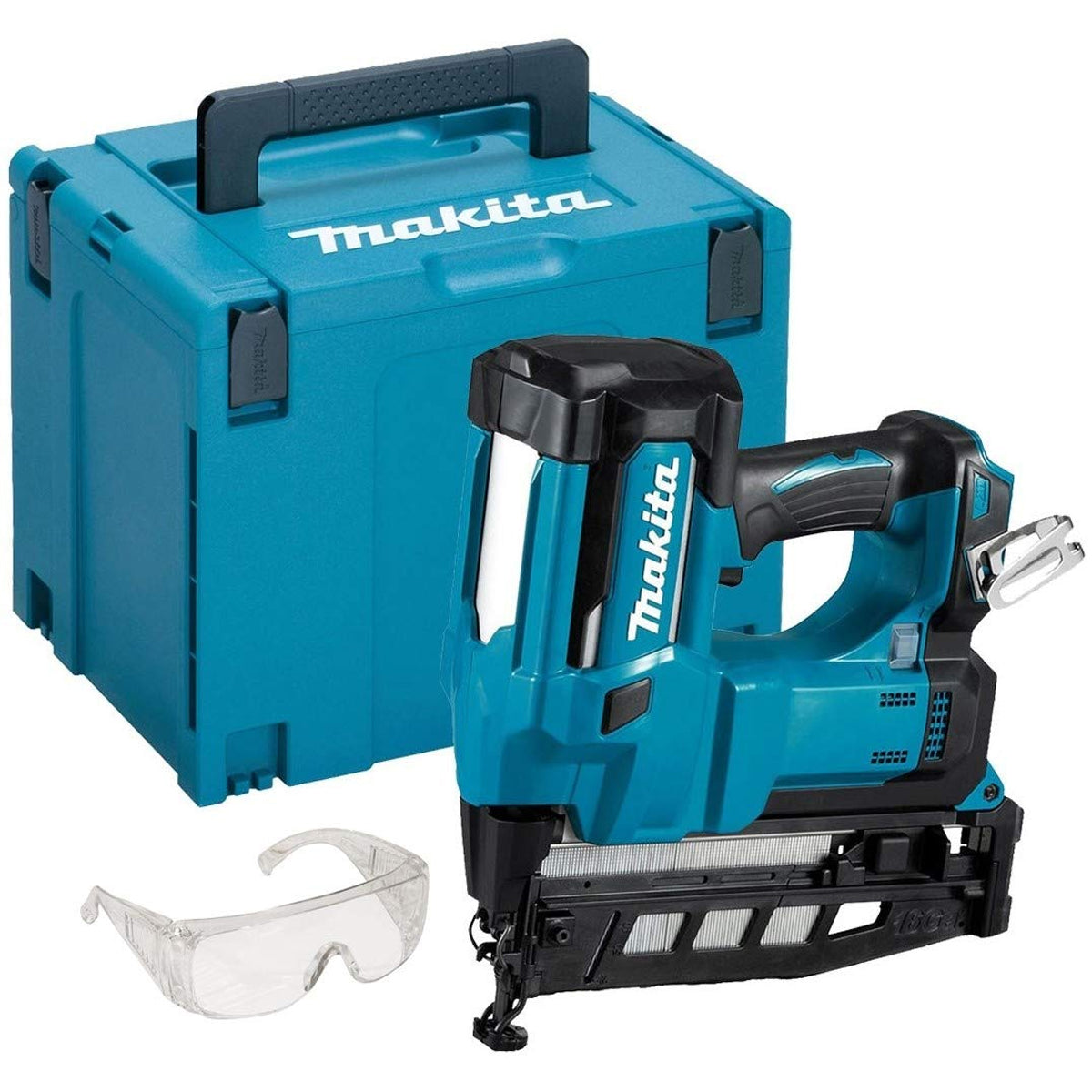 Makita DBN600ZJ 18V LXT Second Fix 16Ga Finishing Nailer Body With Makpac Type 4 Case