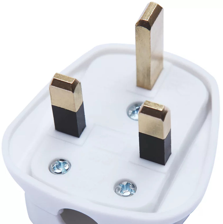 DIALL 13A FUSED PLUG WHITE