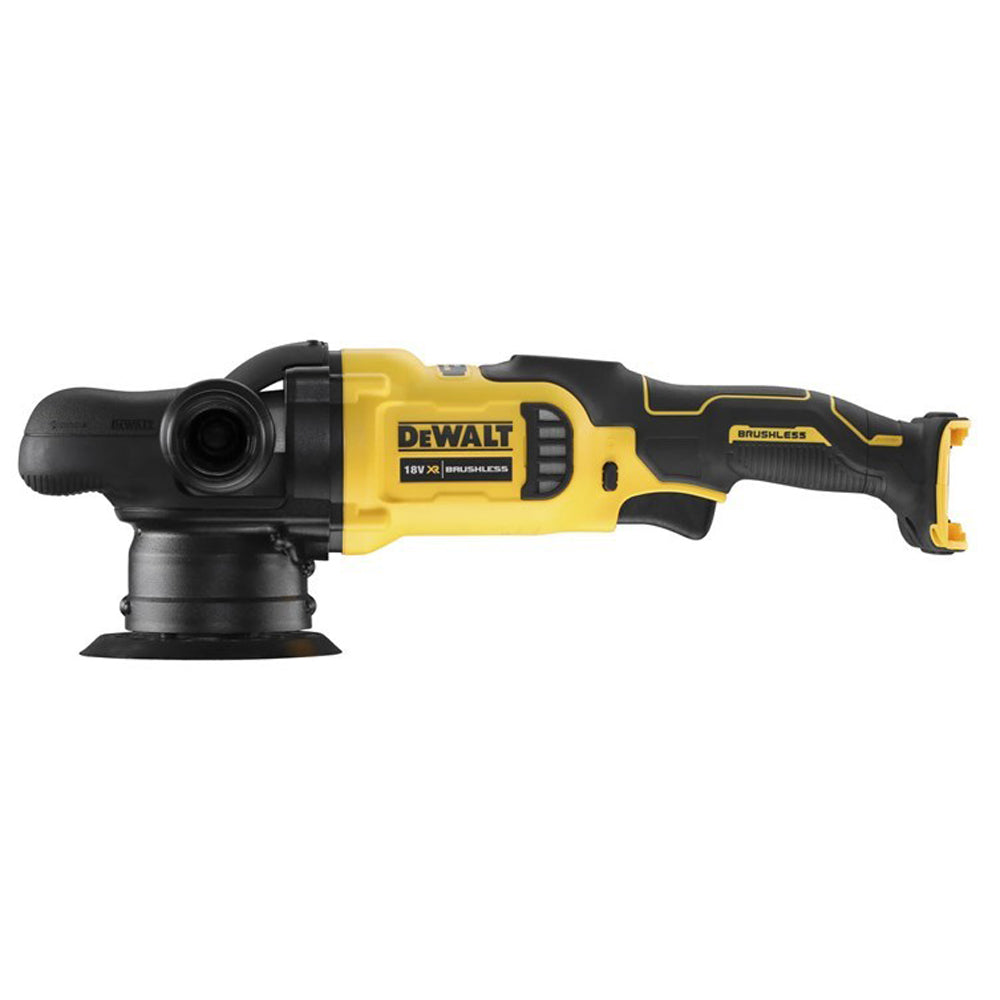 Dewalt DCM848P2 18V Brushless 125mm Dual Action Polisher 2 x 5.0Ah Battery Charger & Bag