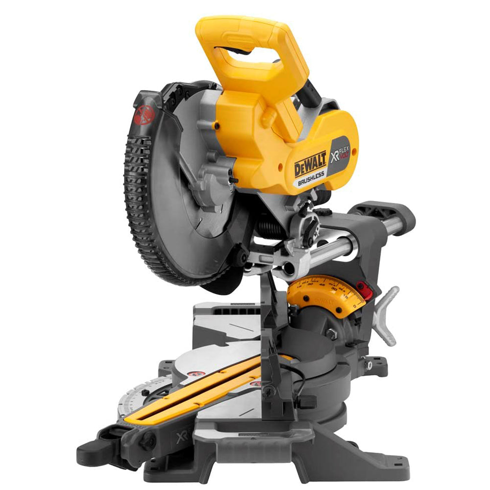 Dewalt DCS727T2-GB 54V XR Flexvolt Brushless Slide Mitre Saw With 2 x 6.0Ah Batteries Charger