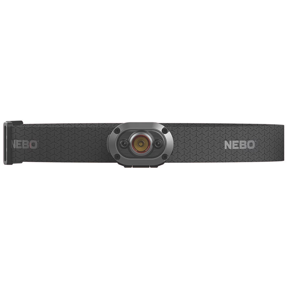 NEBO MYCRO & CAP LIGHT RECHARGEABLE LED HEADLAMP BLACK GRAPHITE 150LM