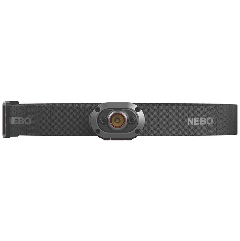 NEBO MYCRO & CAP LIGHT RECHARGEABLE LED HEADLAMP BLACK GRAPHITE 150LM