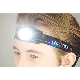 LEDLENSER H7R.2 RECHARGEABLE LED HEAD TORCH BLACK 300LM