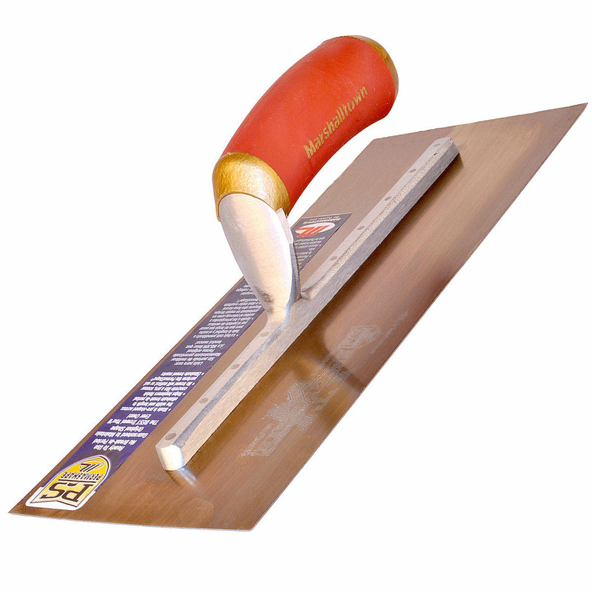 Marshalltown Gold Stainless Steel Blade Permashape Trowel 13 x 5" MPB13GSD