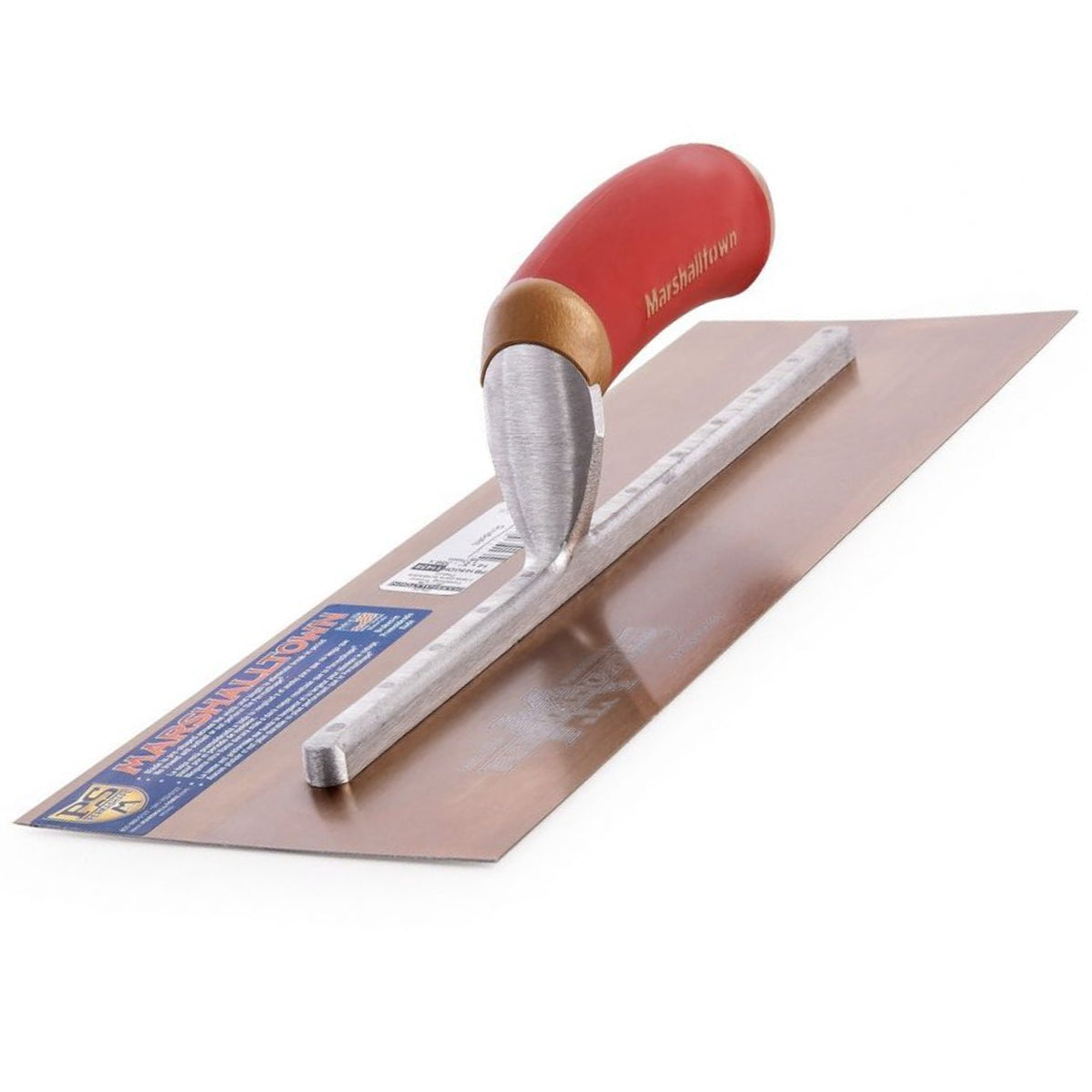 Marshalltown 14 x 5in PreWorn Plasterers Trowel Gold Steel MPB145GSD