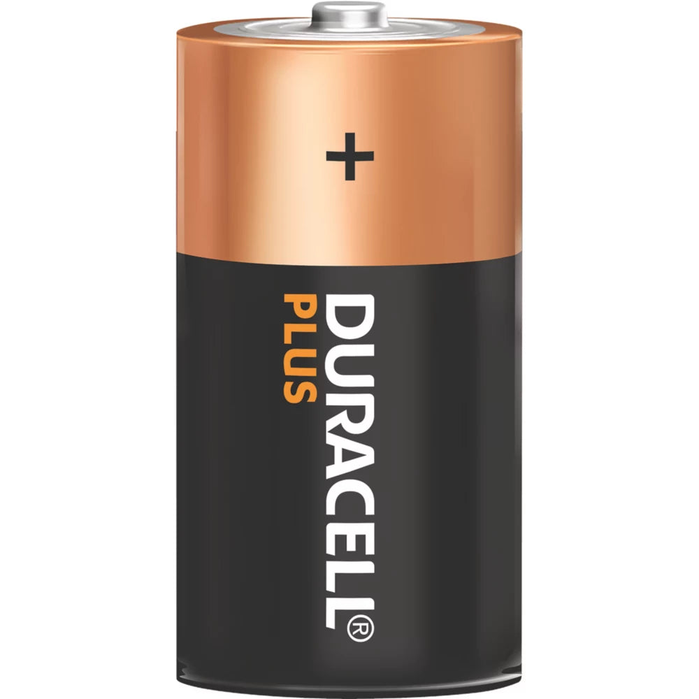 DURACELL PLUS C ALKALINE BATTERIES 4 PACK