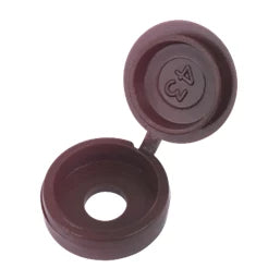 6-8GA SCREW CAPS BROWN 100 PACK