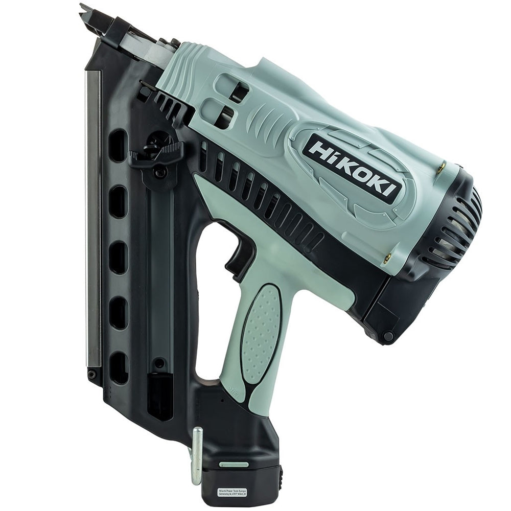 Hikoki NR90GC2/J8 7.2V Gas First Fix Framing Nailer with 2 x 1.5Ah Battery, Charger & Case