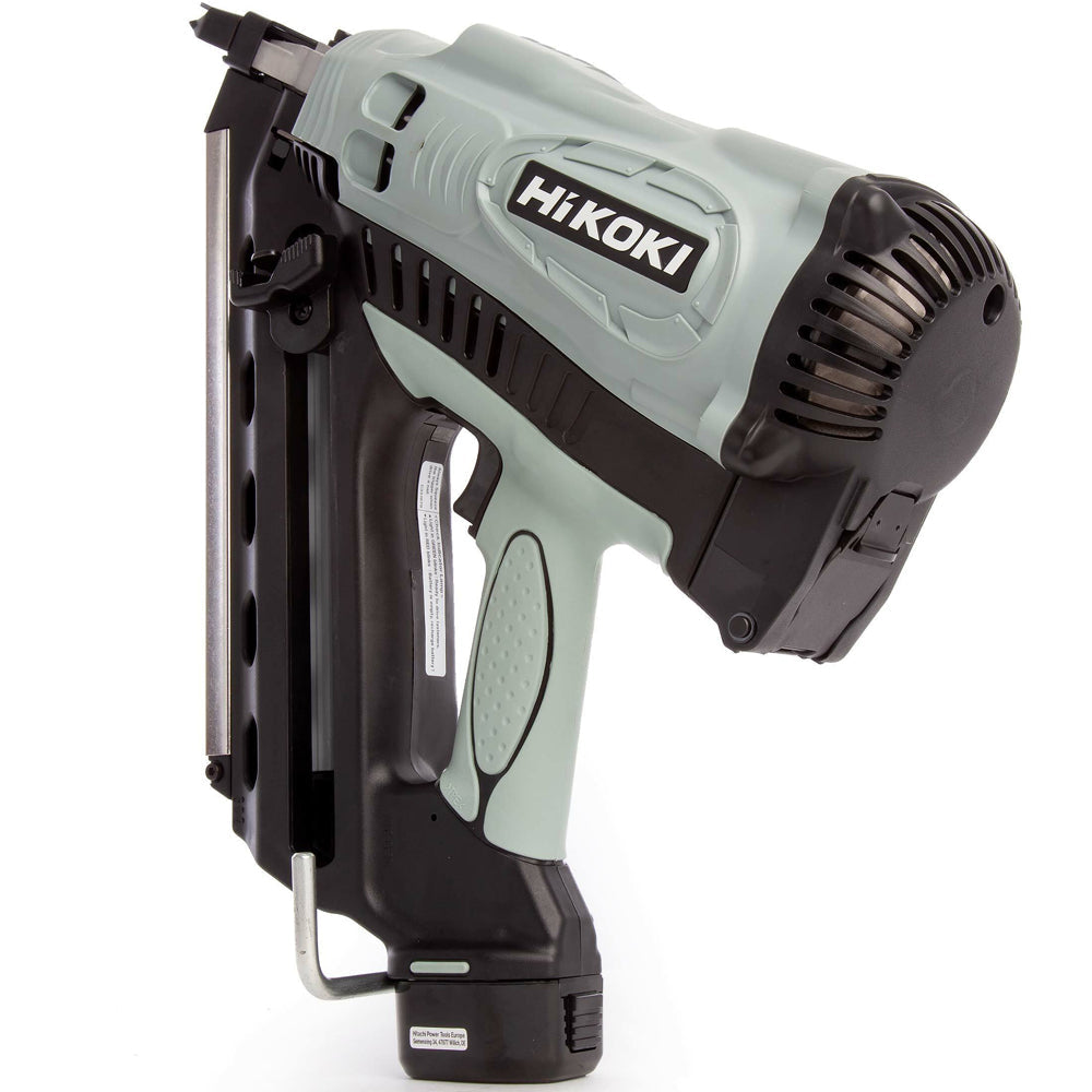 Hikoki NR90GC2/J8 7.2V Gas First Fix Framing Nailer with 2 x 1.5Ah Battery, Charger & Case