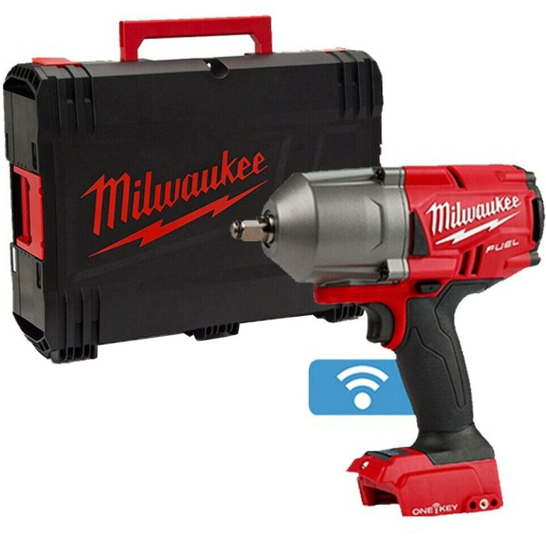 Milwaukee 18V 12 Piece Power Tool Kit With 4 x 5.0Ah Battery Charger & Trolley Toolbox